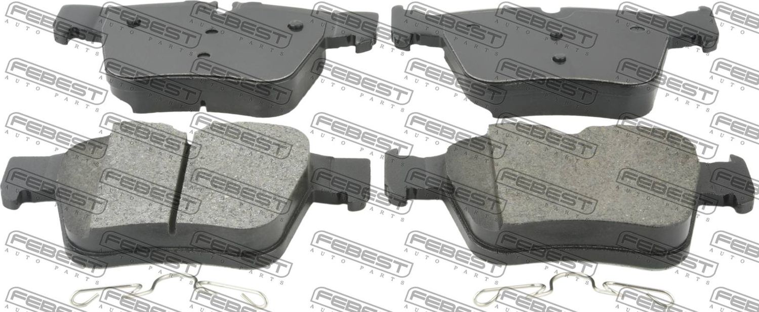 Тормозные колодки Febest. Артикул 1601-205R