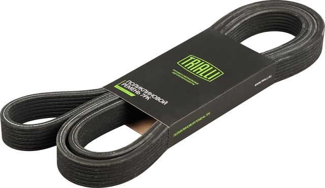 Приводной ремень поликлиновой Trialli (EPDM (Этилен-пропиленовый каучук)) для Audi Q7 I (4L) 2006-2010. Артикул 7DPK2074