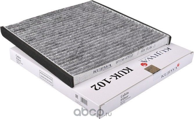 Фильтр салона угольный 8713947010 TOYOTA_(KUK102 KUJIWA). Артикул KUK102
