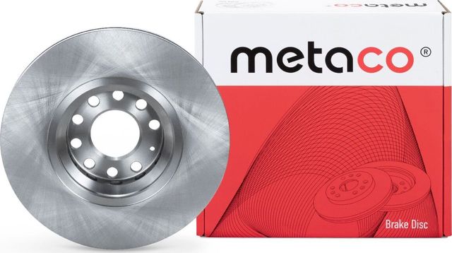 Диск тормозной передний вентилируемый (Metaco). Артикул 3050233