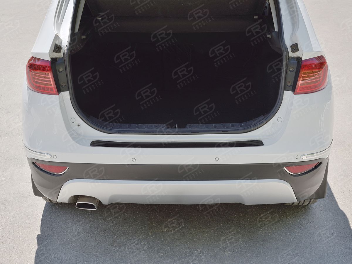Накладка RusStal на задний бампер для Brilliance V5 2011-2026. Артикул BV5N-002705