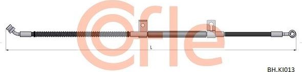 Тормозной шланг Cofle. Артикул 92.BH.KI013