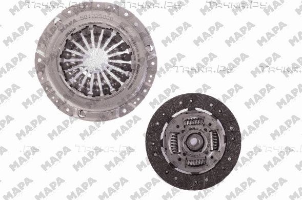 Сцепление (комплект) Mapa для Chevrolet Tracker III (Trax) 2012-2026. Артикул 001225709