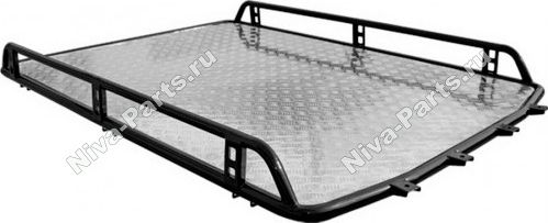 Багажник экспедиционный Niva-Parts с алюминиевым листом без поперечины для УАЗ Hunter 2003-2026. Артикул NP-0035