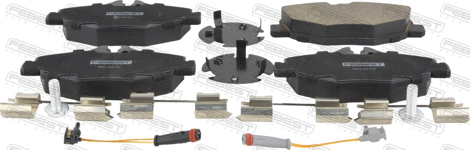 Тормозные колодки Febest. Артикул 1601-S211F