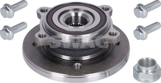 Ступица колеса с интегрированным подшипником SWAG передняя правая/левая для MINI Hatch I ((R50, R53) 2001-2006. Артикул 11 93 7106