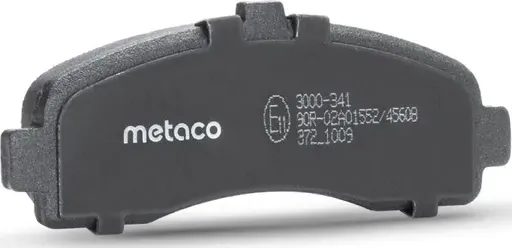 Колодки тормозные передние к-кт (Metaco) Metaco. Артикул 3000341