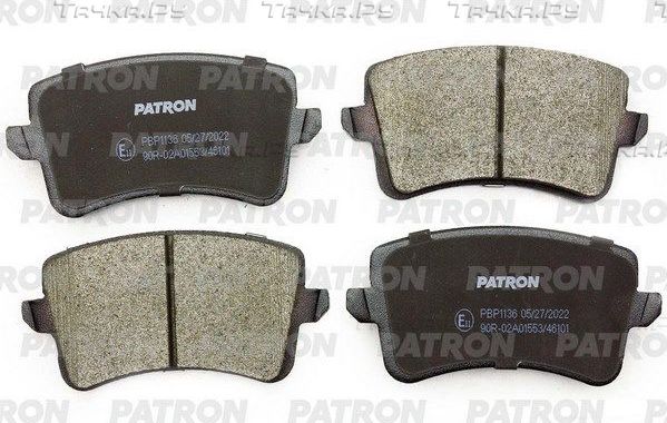 Тормозные колодки Patron. Артикул PBP1136