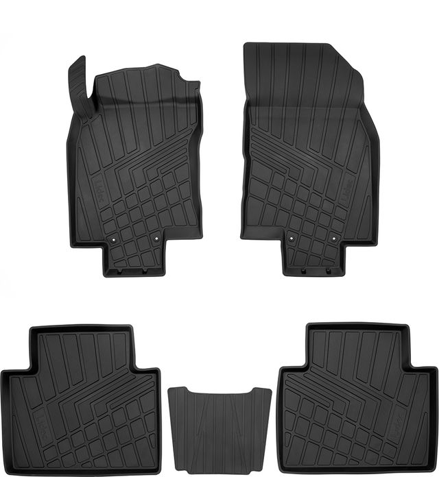 Коврики литьевые Норпласт для салона Nissan X-Trail T32 2015-2026. Артикул NP11-LdC-61-812