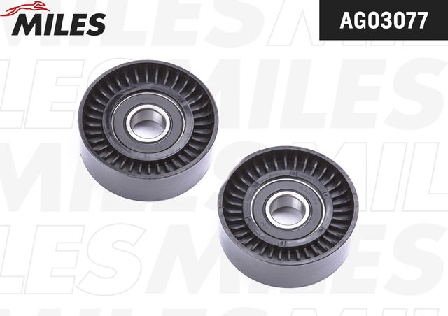 Натяжной ролик (натяжитель) приводного ремня Miles. Артикул AG03077