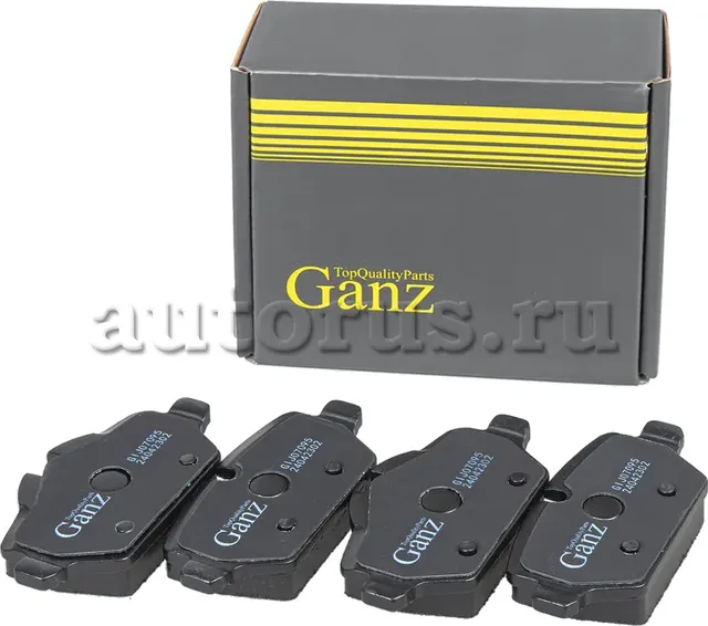 Колодки задние (Ganz). Артикул GIJ07095