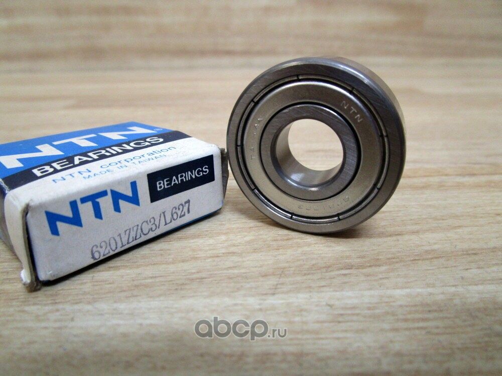 Подшипник 12/32/10, 80201, шариковый в металле (NTN/SNR). Артикул 6201ZZC3