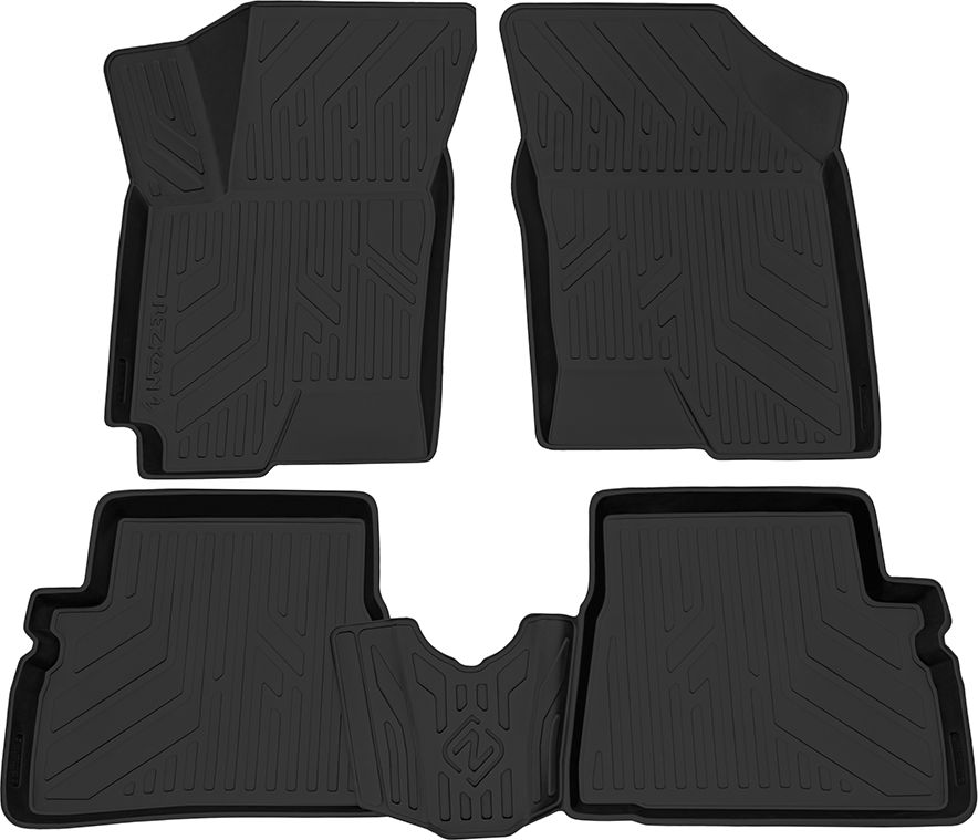 Коврики полиуретанновые Rezkon для салона Hyundai Getz 2003-2010. Артикул 0520020100