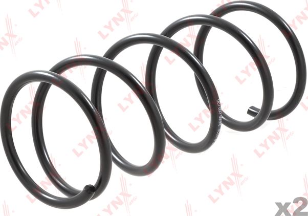 Пружина подвески LYNXauto передняя для Toyota Corolla E90 1987-1992. Артикул SC-3024