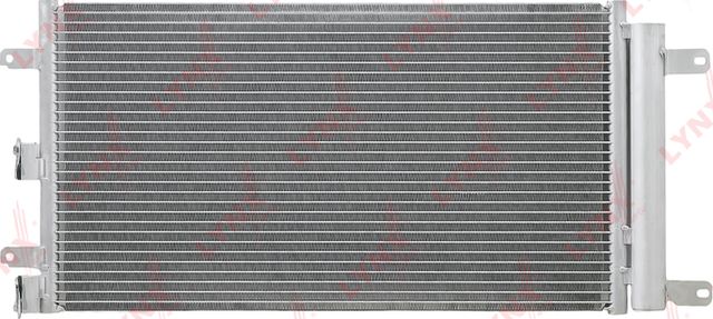 Радиатор кондиционера (конденсатор) LYNXauto для Fiat Doblo I 2005-2015. Артикул RC-0253