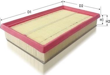 Воздушный фильтр  Tecneco Filters. Артикул AR1670PMS