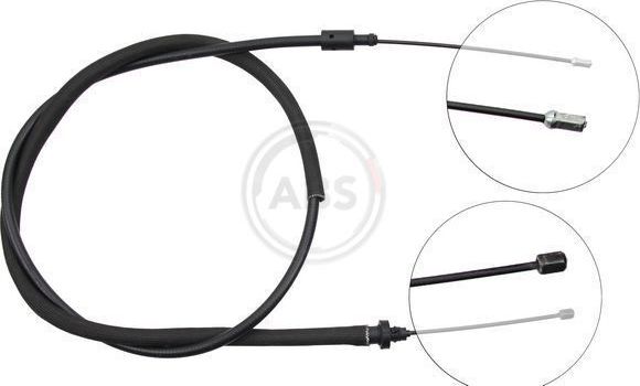 Трос ручника (тросик ручного тормоза) ABS. Артикул K16778