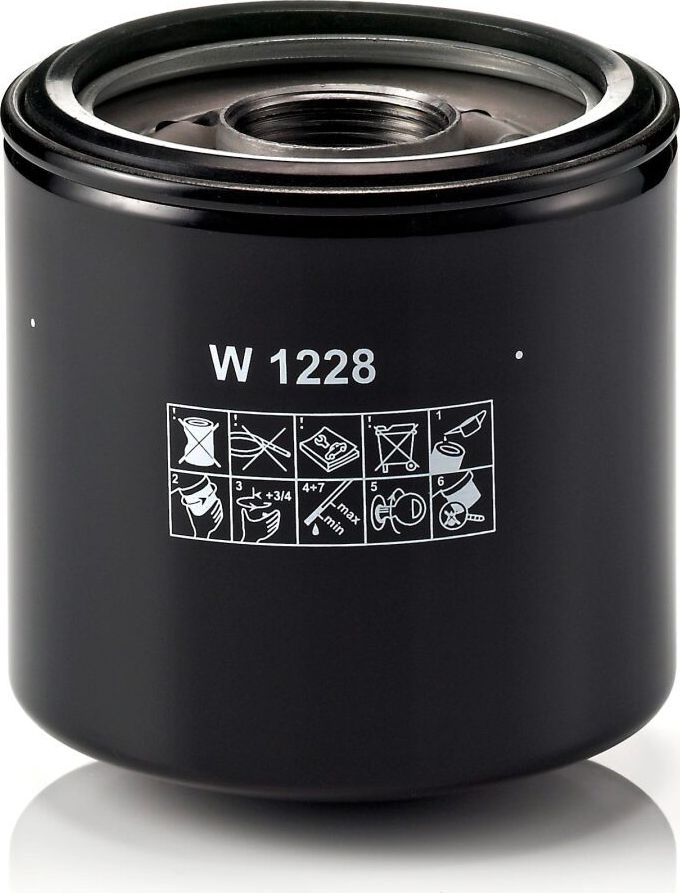 Масляный фильтр Mann-Filter. Артикул W 1228