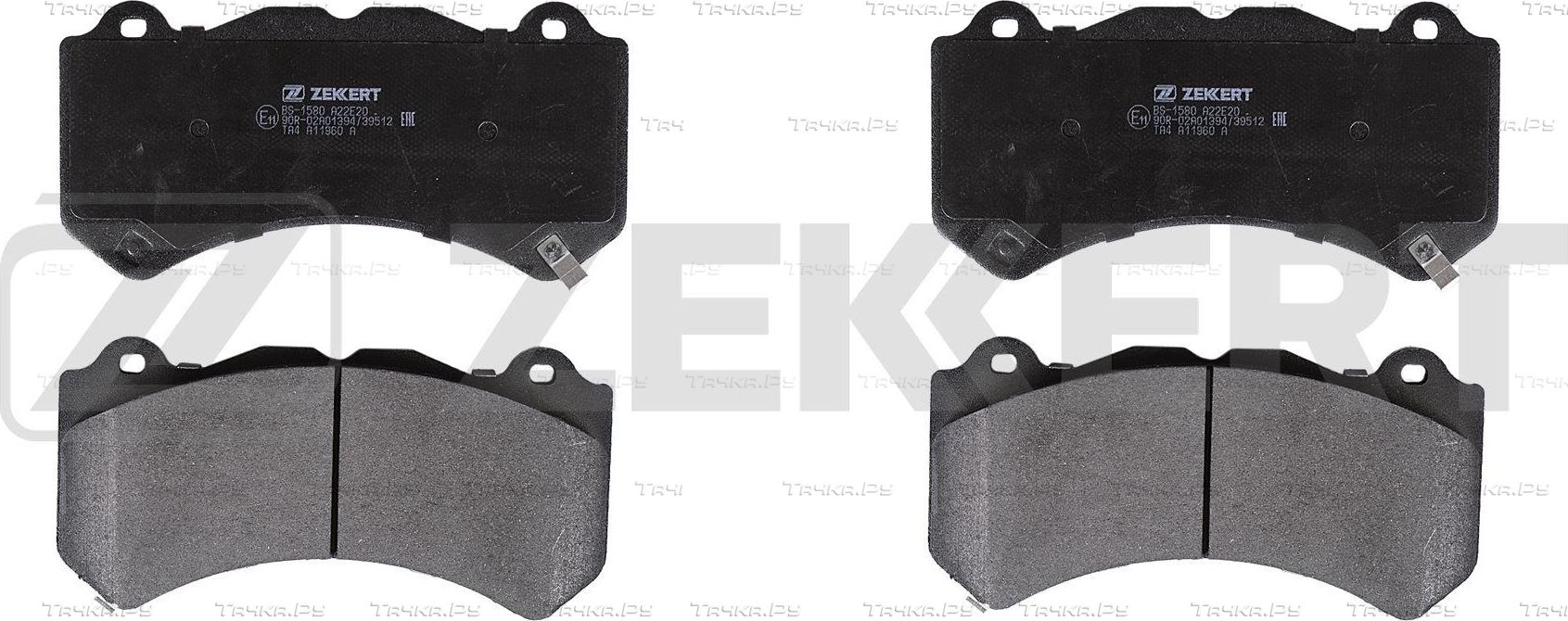 Тормозные колодки Zekkert передние для Cadillac CTS II 2008-2014. Артикул BS-1580