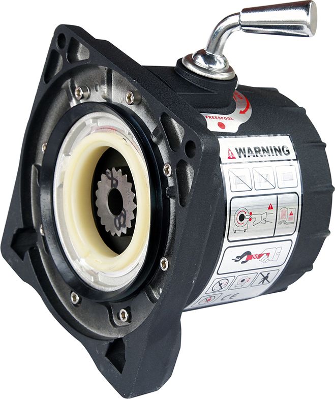 Редуктор для электрической лебедки Runva 9500-Q EVO. Артикул GRAX9500-QEVO