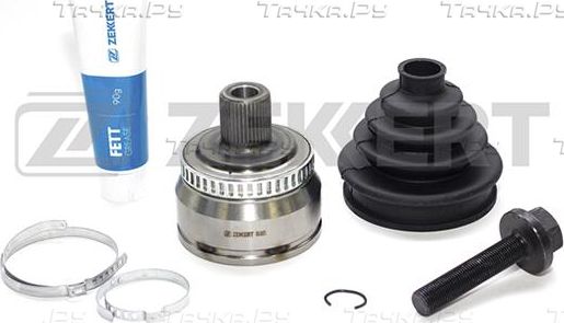 Шрус наружный (граната) Zekkert передний для Volkswagen Passat B5 1996-2005. Артикул GS-3573
