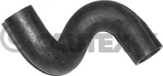 Патрубок системы охлаждения (радиатора) Cautex верхний для Peugeot Partner I 1996-2015. Артикул 035072