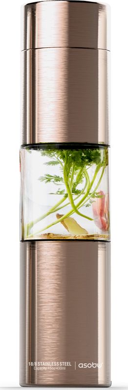 Бутылка Asobu FLAVOUR U SEE, 500 мл, Золотая. Артикул SWG15.07-GOLD