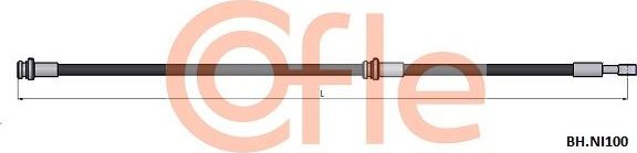 Тормозной шланг Cofle задний для Nissan Almera N15 1995-2000. Артикул 92.BH.NI100