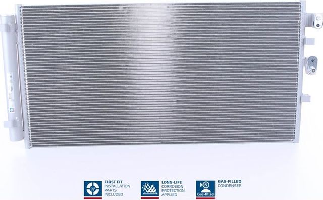 Радиатор кондиционера (конденсатор) Nissens (алюминий) для Ford Focus IV 2018-2026. Артикул 941206