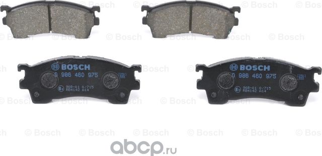 Колодки тормозные передние (Bosch). Артикул 986460975