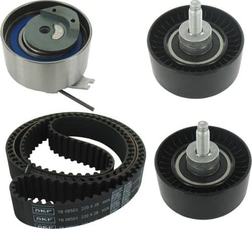 Ремень ГРМ с роликами (комплект) SKF. Артикул VKMA 08501