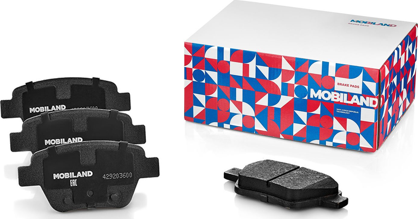 Тормозные колодки Mobiland. Артикул 429203600