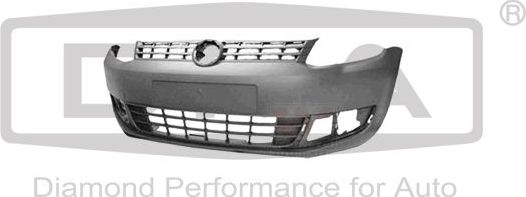 Бампер DPA передний для Volkswagen Caddy III 2004-2015. Артикул 88071032202