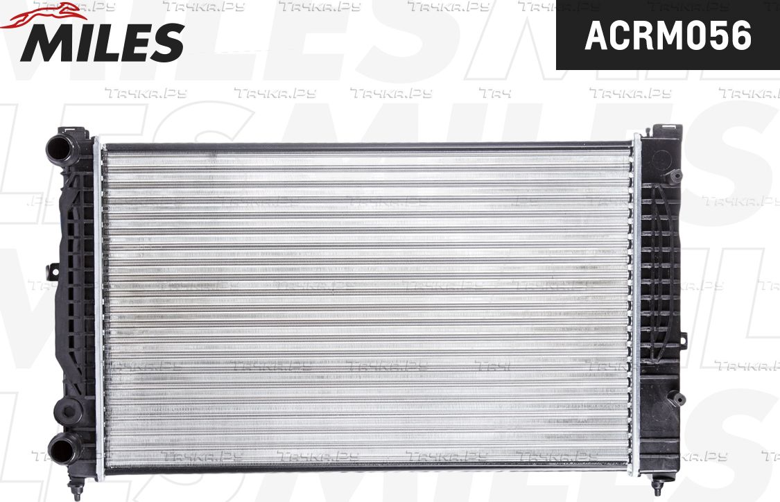 Радиатор охлаждения двигателя Miles (алюминий) для Skoda Superb I 2001-2008. Артикул ACRM056