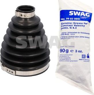 Пыльник ШРУСа наружный SWAG (термопластичный полиэфирный эластомер) передний для Fiat Tipo 356 2019-2026. Артикул 33 10 9367