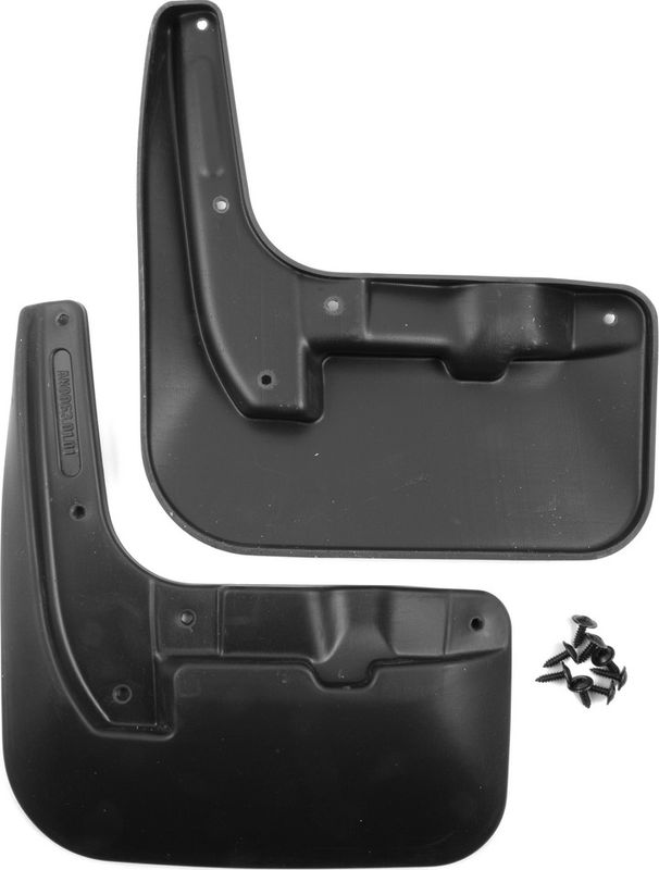 Брызговики Frosch (в пакете) передняя пара для Nissan Pathfinder V 2021-2026. Артикул NLF.AN0063.F13