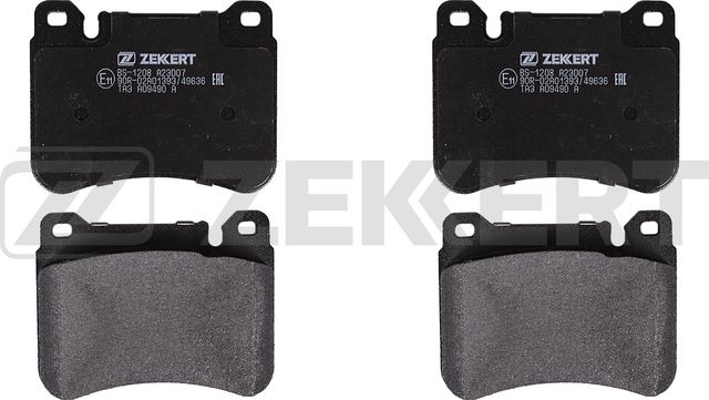 Тормозные колодки Zekkert. Артикул BS-1208