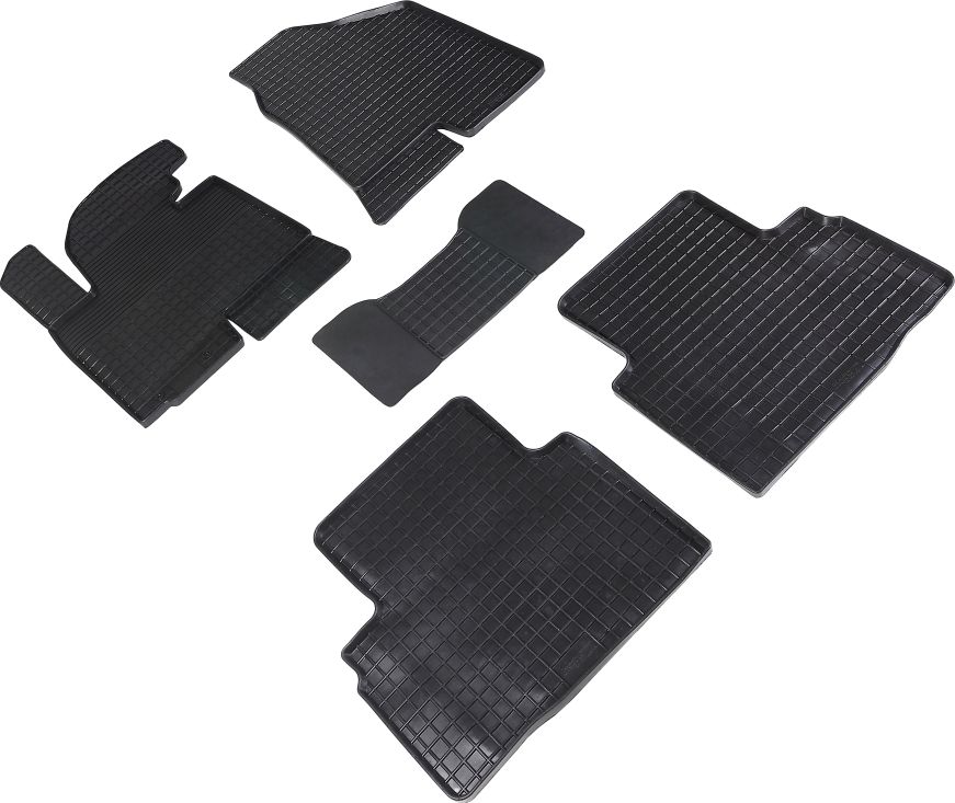Коврики резиновые Seintex с узором сетка для салона Hyundai ix35 I 2010-2015. Артикул 82888