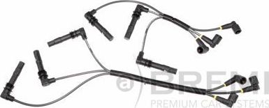 Высоковольтные провода (провода зажигания) (комплект) Bremi для Opel Omega B 1994-2001. Артикул 300/674