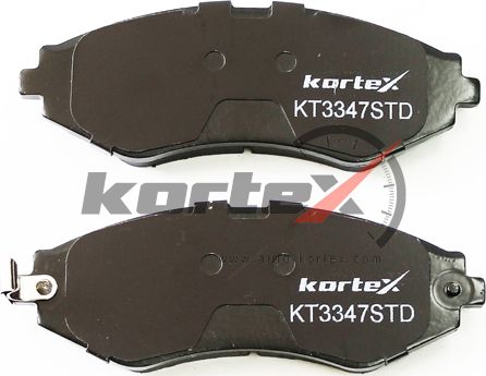 Колодки тормозные GM LACETTI/NUBIRA/NEXIA/ESPERO 03- перед. (Kortex). Артикул KT3347STD