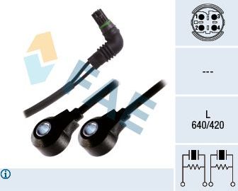 Датчик детонации FAE. Артикул 60255