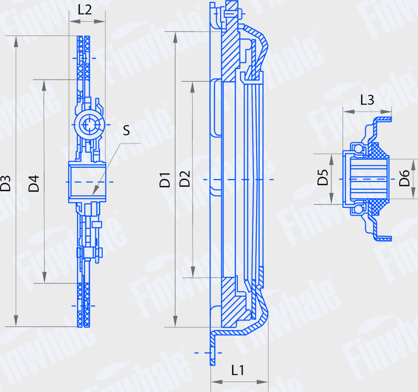 Сцепление (комплект) Finwhale. Артикул CK409
