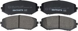 Тормозные колодки Zentparts. Артикул Z07287