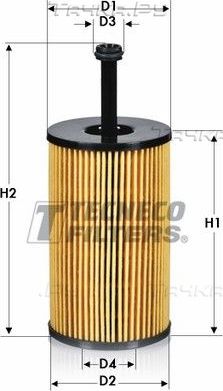Масляный фильтр  Tecneco Filters. Артикул OL0114E