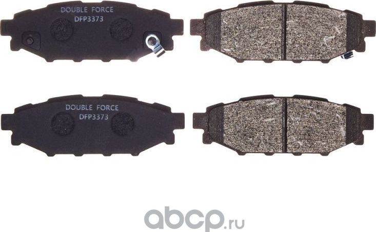 Колодки тормозные дисковые (Double Force) Double Force. Артикул DFP3373