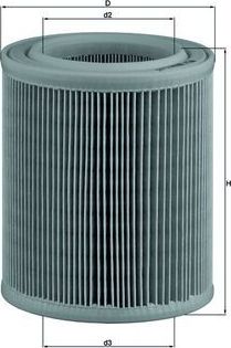 Воздушный фильтр Mahle. Артикул LX 329