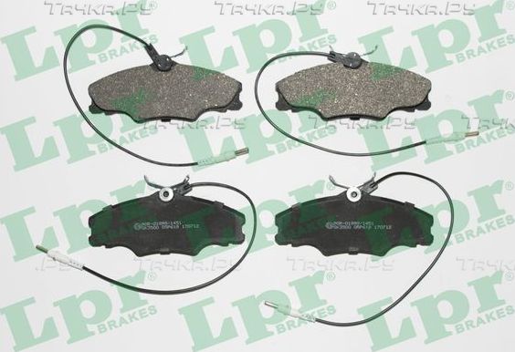 Тормозные колодки LPR. Артикул 05P619