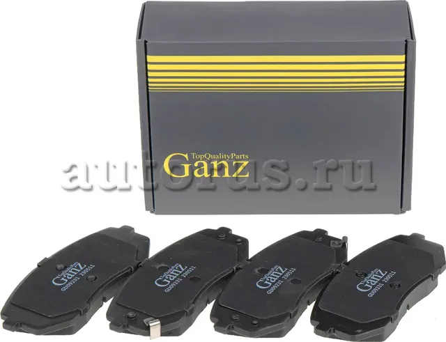 Колодки торм.пер. (Ganz). Артикул GIJ09231