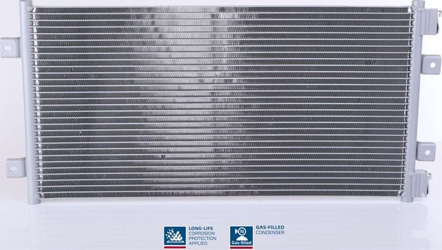 Радиатор кондиционера (конденсатор) Nissens (алюминий) для Fiat Punto II 1999-2010. Артикул 94811