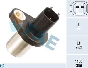 Датчик положения коленвала FAE для Lincoln LS I 1998-2006. Артикул 79422